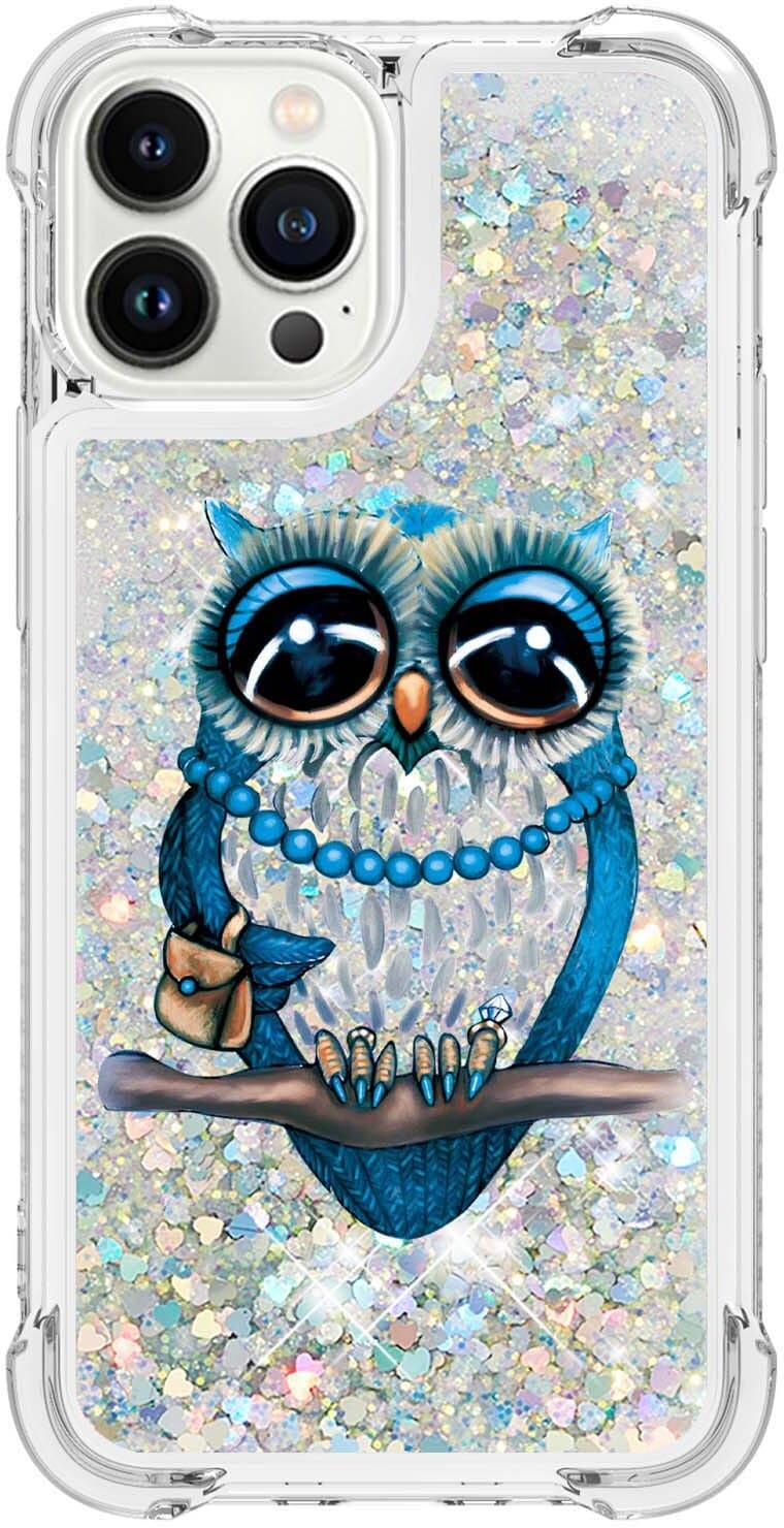 Trolsk Liquid Glitter Case - Owl