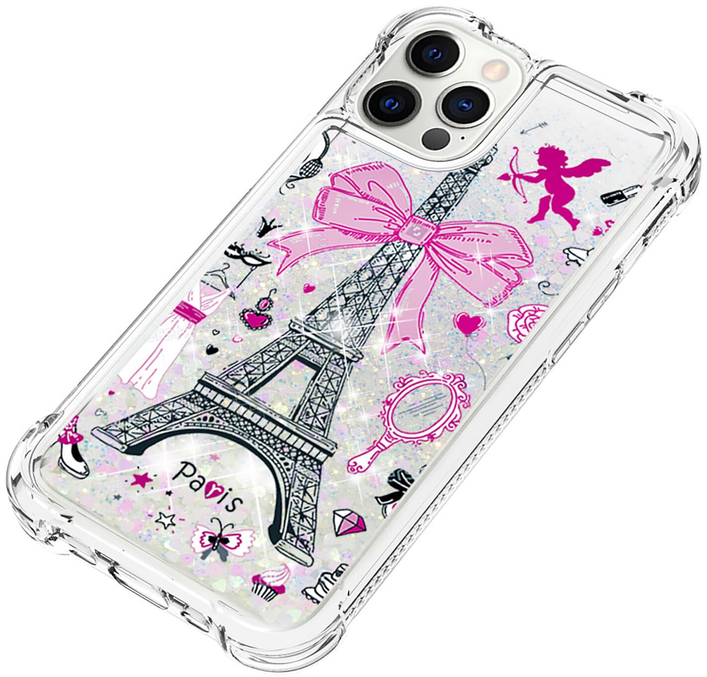 Trolsk Liquid Glitter Case - Paris