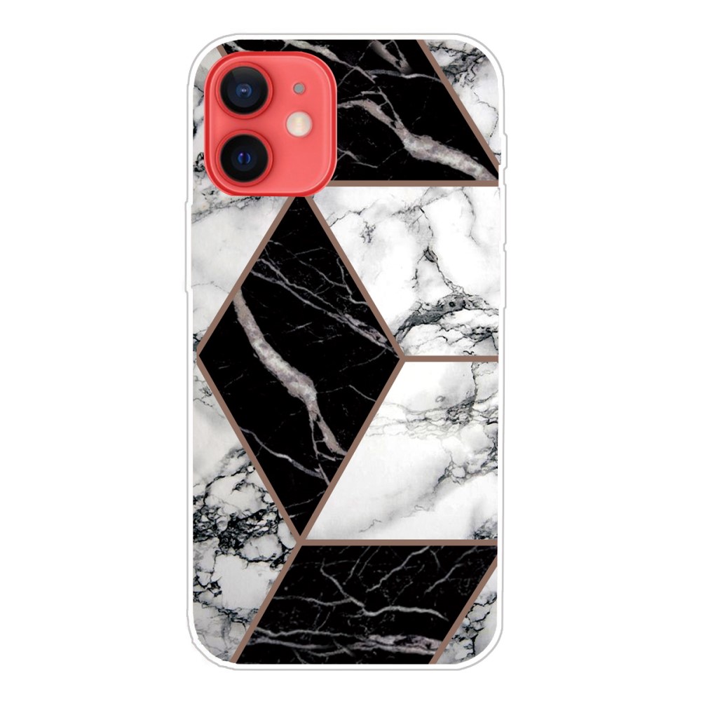 Trolsk Marble Case - Black & White