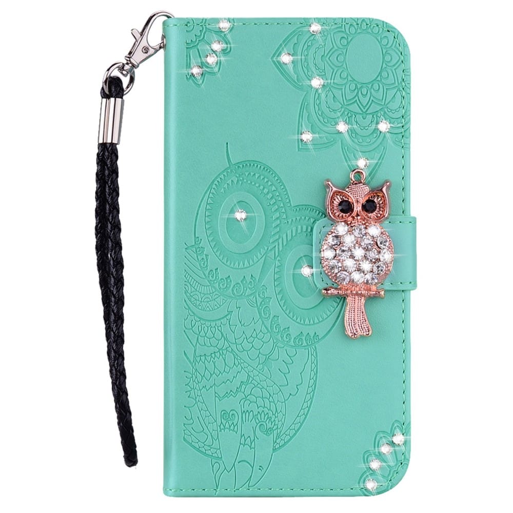 Trolsk Rhinestone Owl Wallet