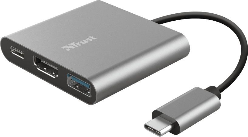 Trust Dalyx 3-in-1 Multiport USB-C Adapter