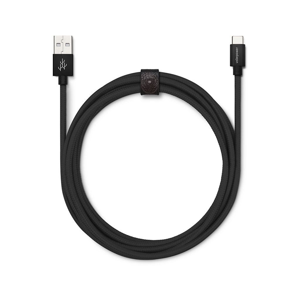 Usbepower FAB XXL Edition USB-A - USB-C - Svart